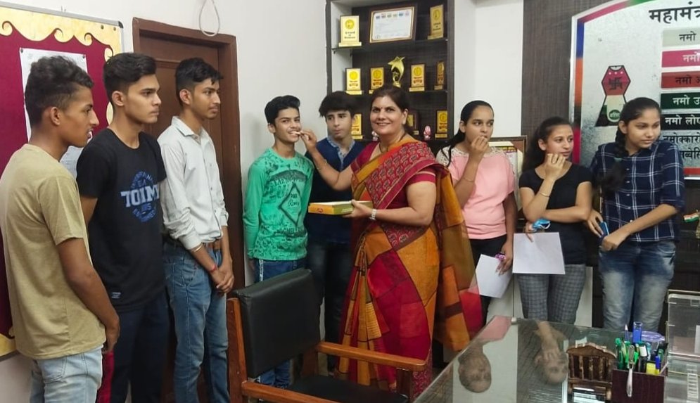 Students of Jain Vijay Vallabh Public School of Ambala performed well in 10th